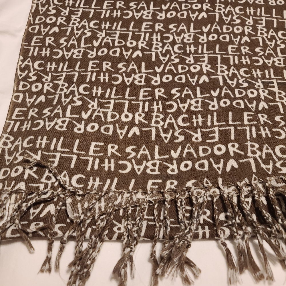 Salvador Bachiller Italian Signature scarf